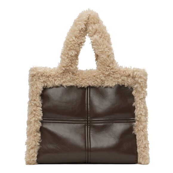 STAND STUDIO Brown Lola II Tote Bag in Brown NWT - Picture 12 of 13